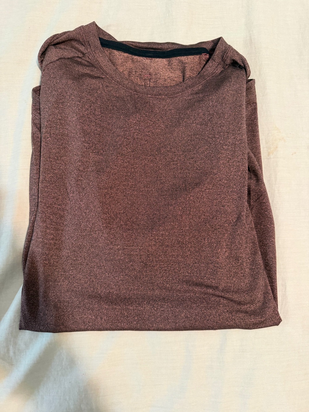 Lululemon men’s dry sense short sleeve maroon size L